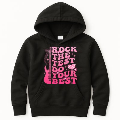 Rock The Test Do Your Best Testing Day For Teacher Student  Kids Hoodie