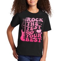 Rock The Test Do Your Best Testing Day For Teacher Student  Kids T-Shirt
