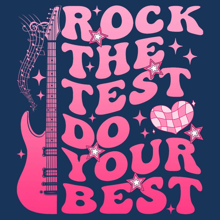 Rock The Test Do Your Best Testing Day For Teacher Student  Infant Baby Jersey Bodysuit