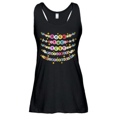Rock The Test Day Dont Stress Just Do Your Best Bracelet Ladies Essential Flowy Tank