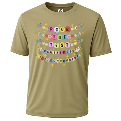 Rock The Test Day Dont Stress Just Do Your Best Bracelet Performance Shirt