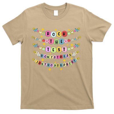 Rock The Test Day Dont Stress Just Do Your Best Bracelet T-Shirt