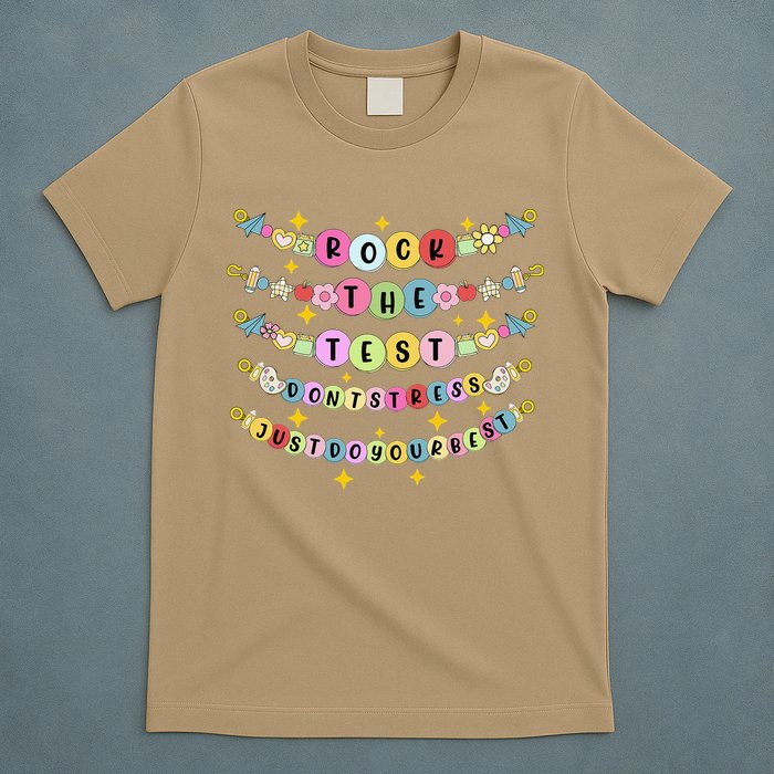 Rock The Test Day Dont Stress Just Do Your Best Bracelet T-Shirt