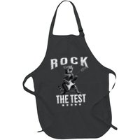 Rock The Test Teacher Test Day Cat Lover State Testing Apron
