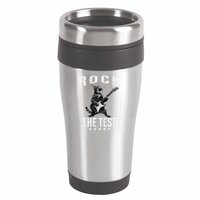 Rock The Test Teacher Test Day Cat Lover State Testing 16oz Travel Tumbler