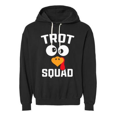 Running Turkey Trot Squad Thanksgiving For Garment-Dyed Fleece Hoodie