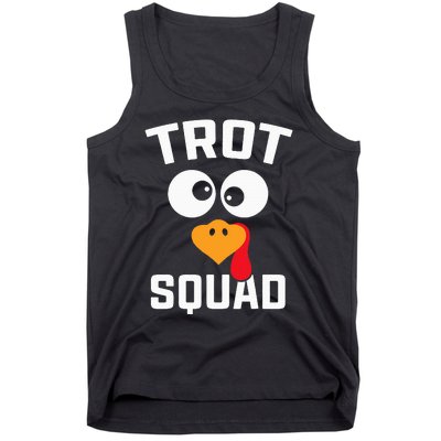 Running Turkey Trot Squad Thanksgiving For Tank Top