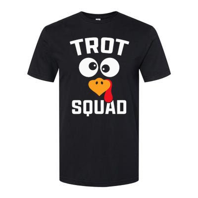 Running Turkey Trot Squad Thanksgiving For Softstyle® CVC T-Shirt