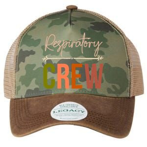 Respiratory Therapist Therapy Crew Matching Lung Health Week Gift Legacy Tie Dye Trucker Hat