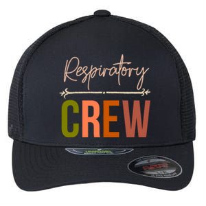 Respiratory Therapist Therapy Crew Matching Lung Health Week Gift Flexfit Unipanel Trucker Cap