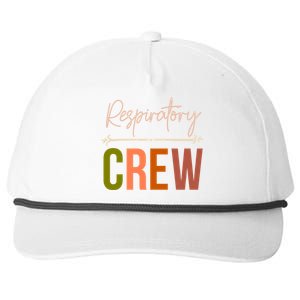 Respiratory Therapist Therapy Crew Matching Lung Health Week Gift Snapback Five-Panel Rope Hat