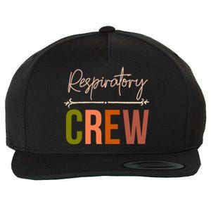 Respiratory Therapist Therapy Crew Matching Lung Health Week Gift Wool Snapback Cap