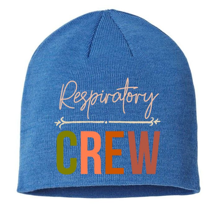 Respiratory Therapist Therapy Crew Matching Lung Health Week Gift Sustainable Beanie