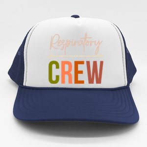 Respiratory Therapist Therapy Crew Matching Lung Health Week Gift Trucker Hat