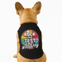 Rock The Test Motivation For Teachers Students On Exam Day Doggie Tank