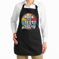 Rock The Test Motivation For Teachers Students On Exam Day Apron