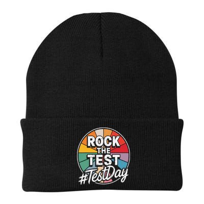 Rock The Test Motivation For Teachers Students On Exam Day Beanie