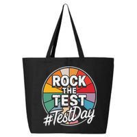 Rock The Test Motivation For Teachers Students On Exam Day 25L Jumbo Tote