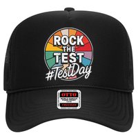 Rock The Test Motivation For Teachers Students On Exam Day Hat