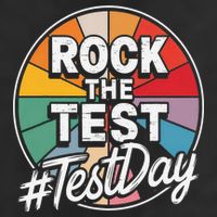 Rock The Test Motivation For Teachers Students On Exam Day Hat