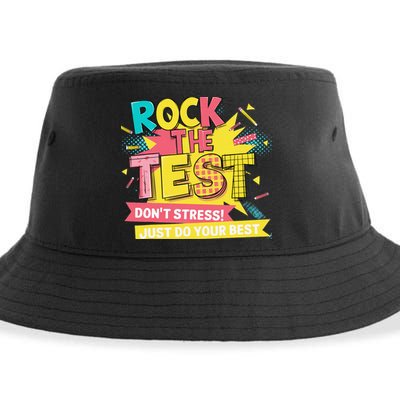 Rock The Test Day Testing Day Sustainable Bucket Hat