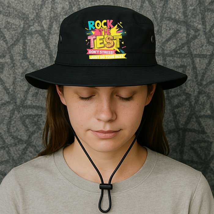 Rock The Test Day Testing Day Bucket Hat