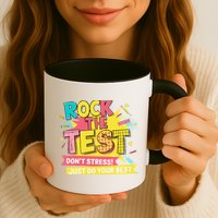 Rock The Test Day Testing Day Mug