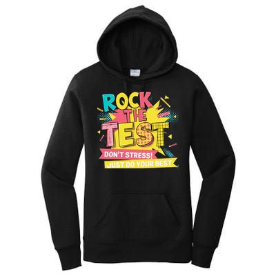 Rock The Test Day Testing Day Women's Pullover Hoodie