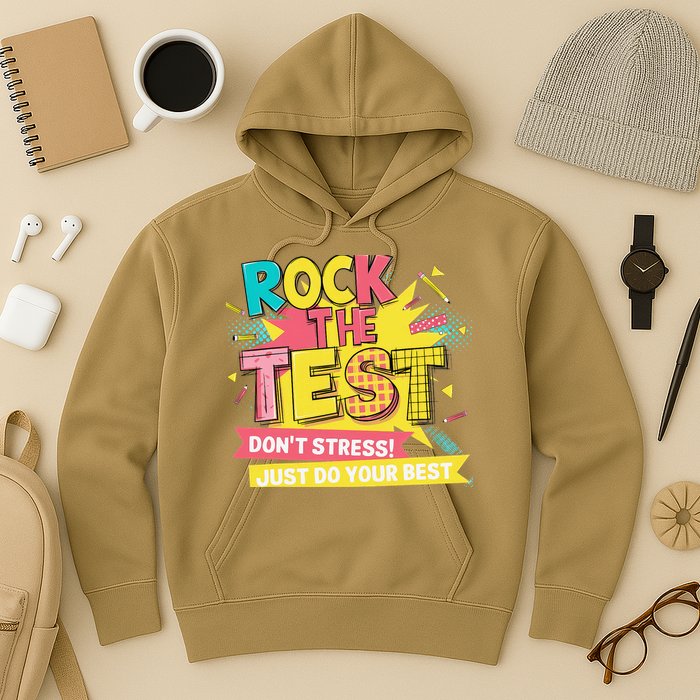 Rock The Test Day Testing Day Hoodie