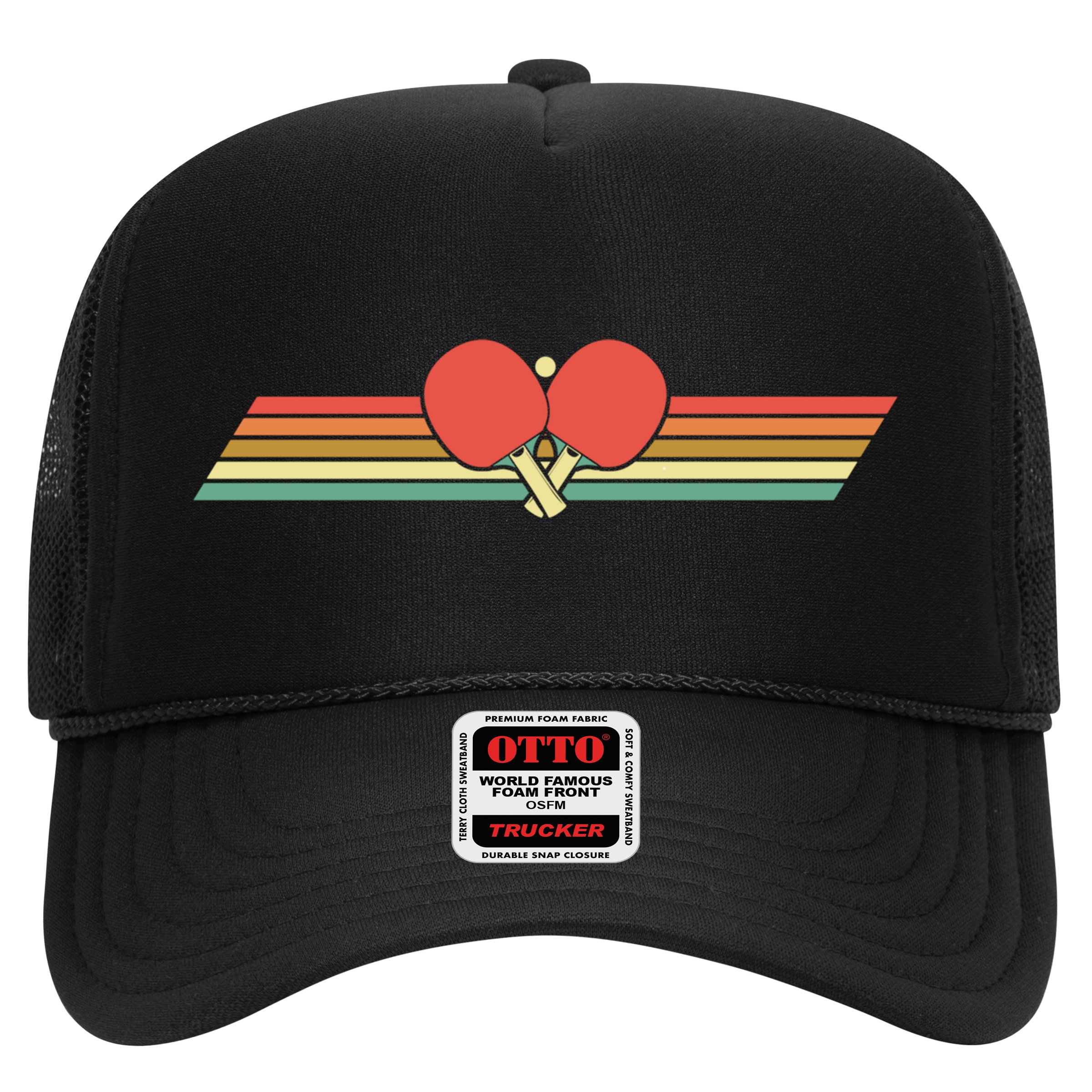 Retro Table Tennis Gift Vintage Ping Pong Gift Hat