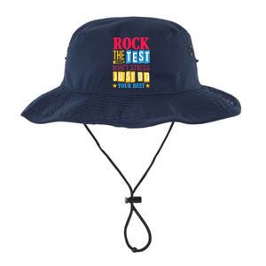 Rock The Test Dont Stress Just Do Your Best Teacher Test Day Legacy Cool Fit Booney Bucket Hat