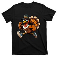 Running Turkey Turkey Trot Running Thanksgiving T-Shirt