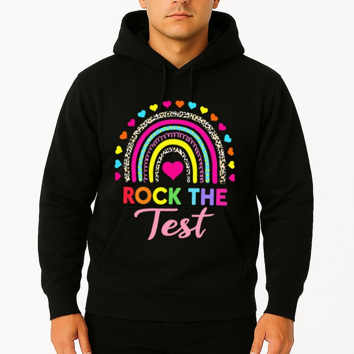 Rock The Test Test Day Teacher Testing Day Hoodie