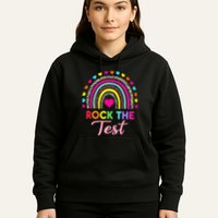 Rock The Test Test Day Teacher Testing Day Hoodie