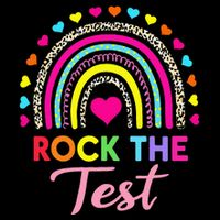 Rock The Test Test Day Teacher Testing Day Backpack