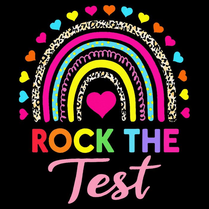 Rock The Test Test Day Teacher Testing Day Backpack