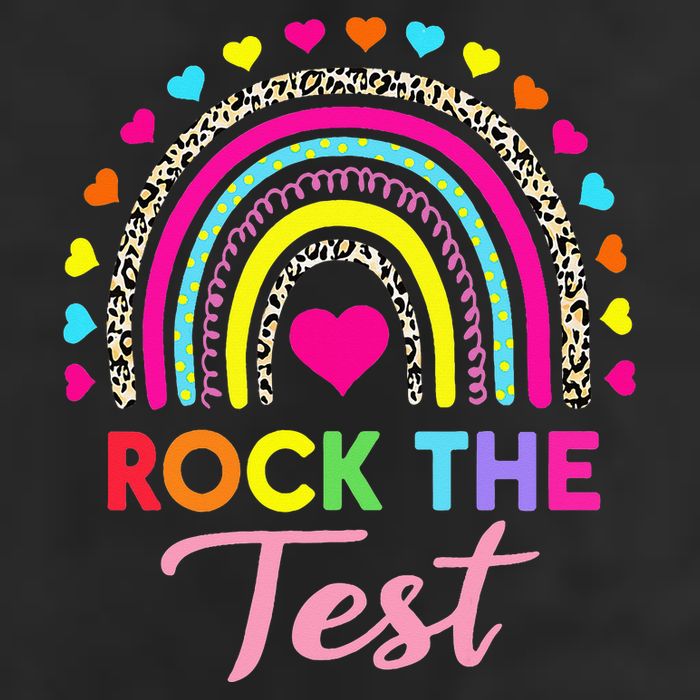 Rock The Test Test Day Teacher Testing Day Adult Drive Performance Visor