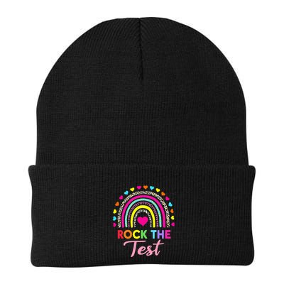 Rock The Test Test Day Teacher Testing Day Beanie