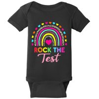 Rock The Test Test Day Teacher Testing Day Baby Bodysuit