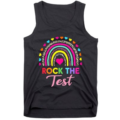 Rock The Test Test Day Teacher Testing Day Tank Top