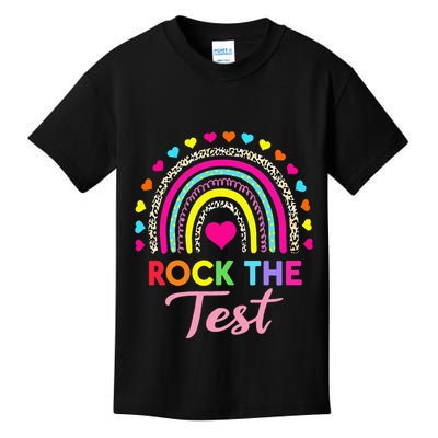 Rock The Test Test Day Teacher Testing Day Kids T-Shirt
