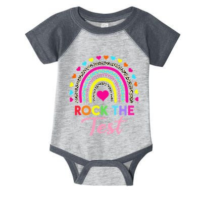 Rock The Test Test Day Teacher Testing Day Infant Baby Jersey Bodysuit