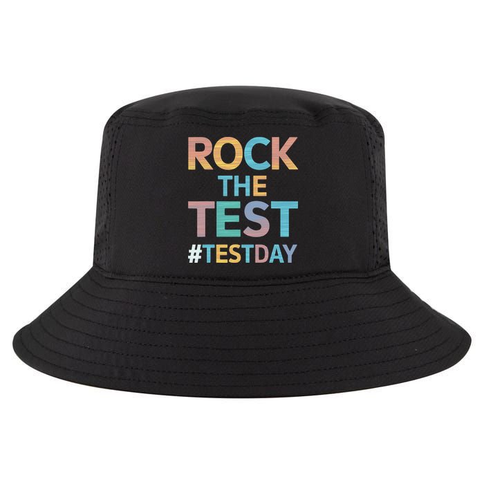 Rock The Test Exam Day Look For Motivated Students Teachers Cool Comfort Performance Bucket Hat