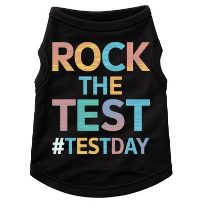 Rock The Test Exam Day Look For Motivated Students Teachers Doggie Tank