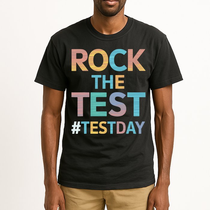 Rock The Test Exam Day Look For Motivated Students Teachers Tall T-Shirt