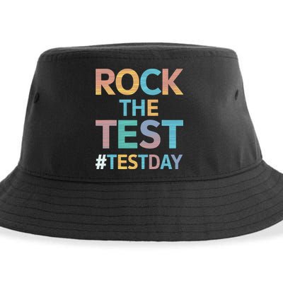 Rock The Test Exam Day Look For Motivated Students Teachers Sustainable Bucket Hat