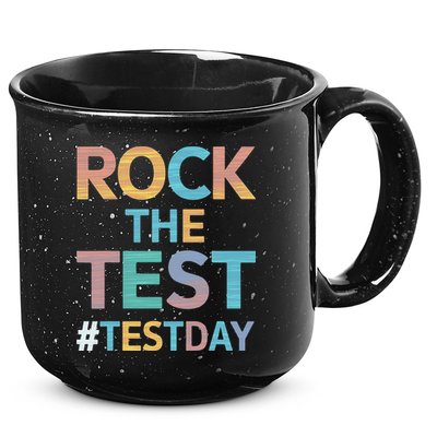 Rock The Test Exam Day Look For Motivated Students Teachers 15oz Campfire Ceramic Mug