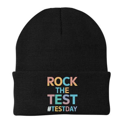 Rock The Test Exam Day Look For Motivated Students Teachers Beanie