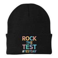 Rock The Test Exam Day Look For Motivated Students Teachers Beanie
