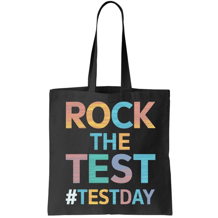 Rock The Test Exam Day Look For Motivated Students Teachers Bag